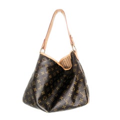 Louis Vuitton Monogram Canvas Delightful Shoulder Bag