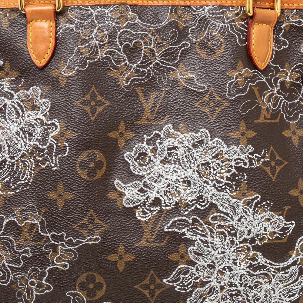 Louis Vuitton Monogram Canvas Dentelle Batignolles Horizontal Bag In Good Condition In Dubai, Al Qouz 2