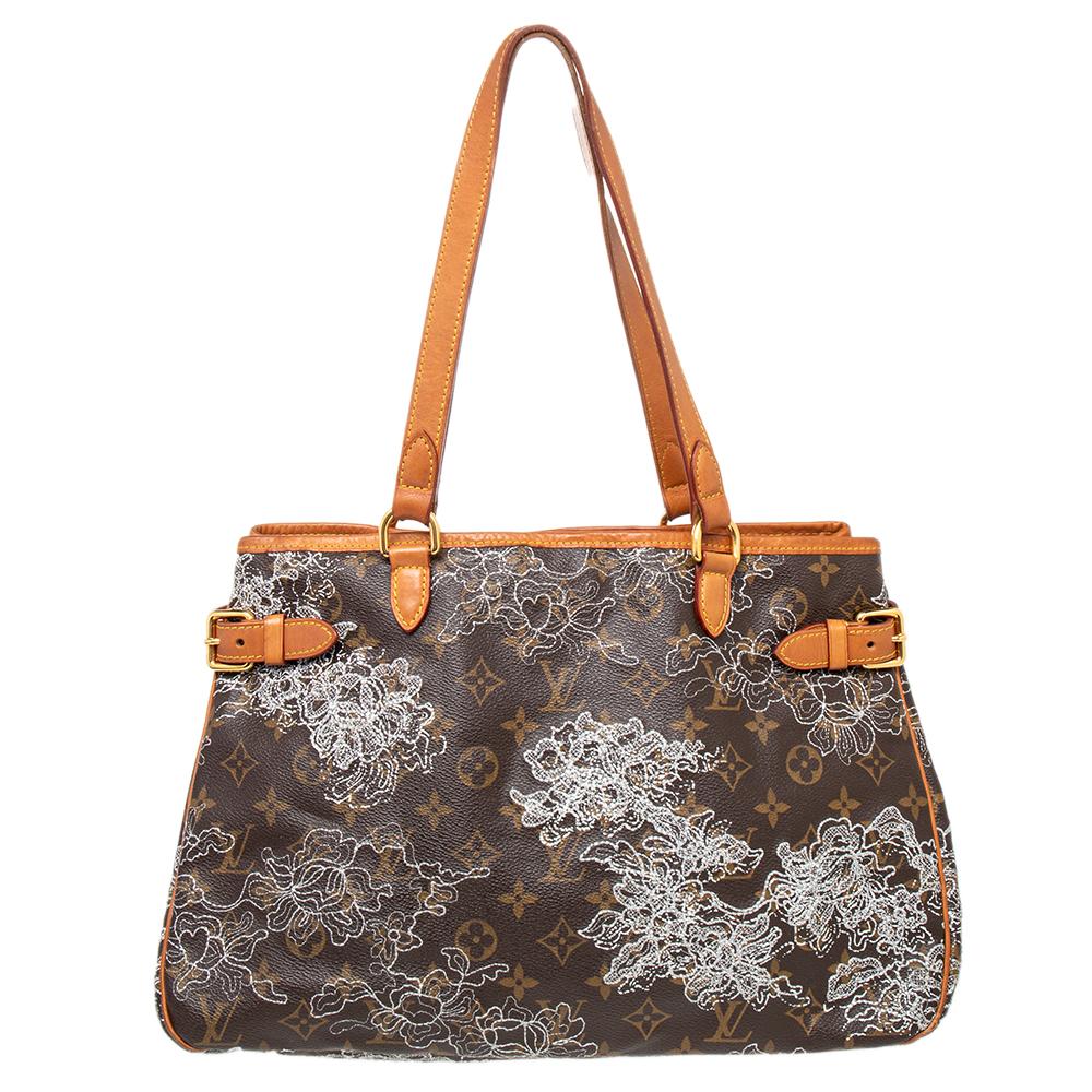 Batignolles cloth handbag Louis Vuitton Multicolour in Cloth