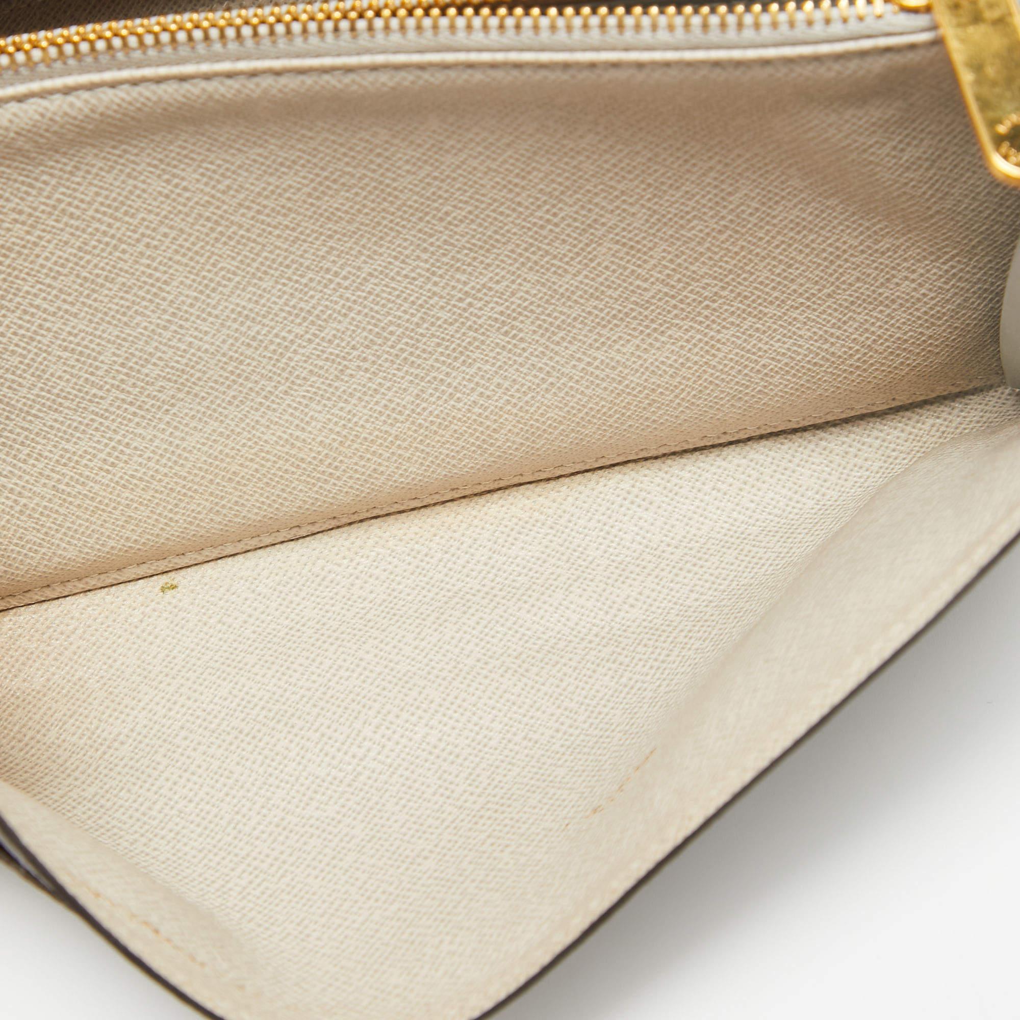 Black Louis Vuitton Monogram Canvas Dentelle Sarah Wallet For Sale