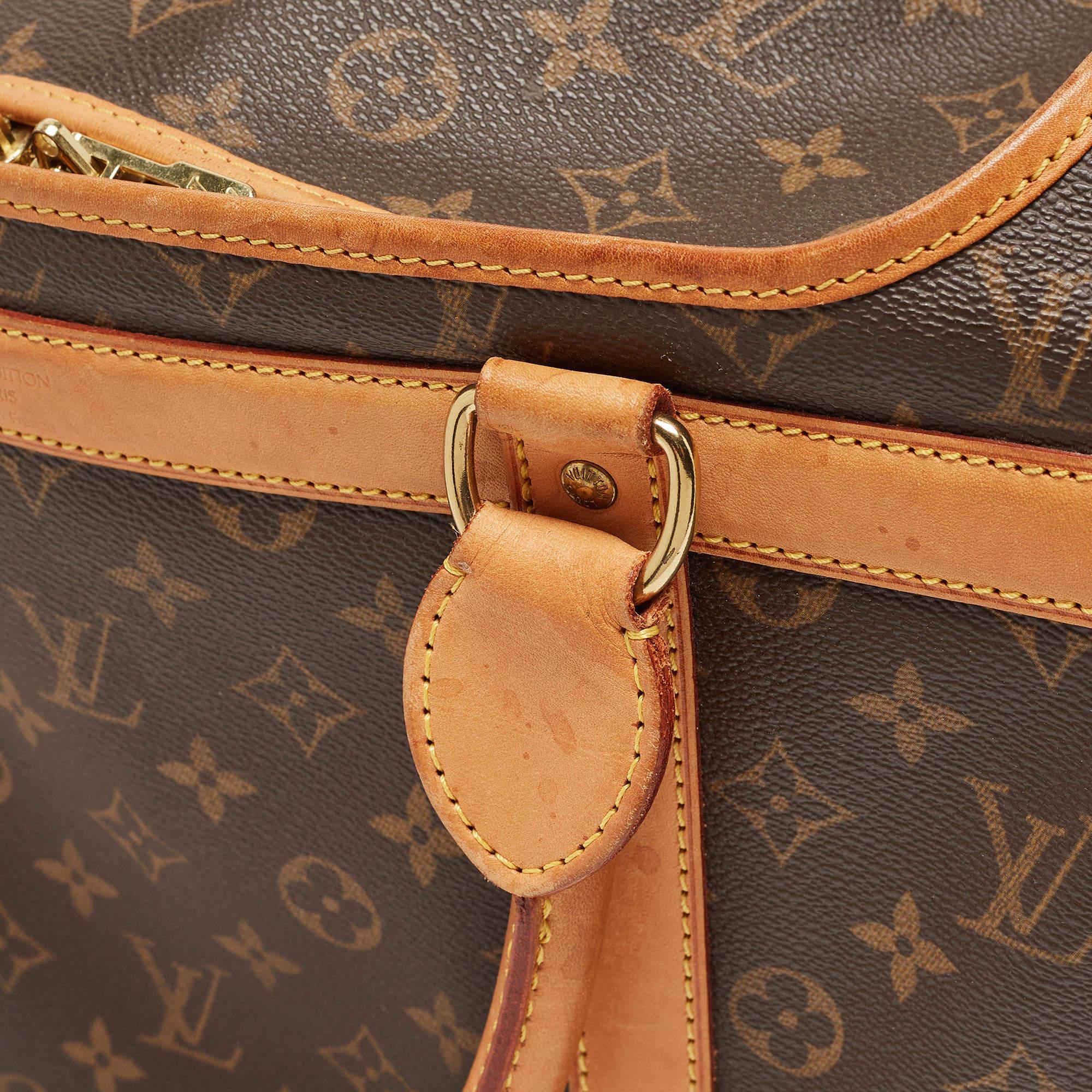 Louis Vuitton Monogram Canvas Dog Carrier 40 For Sale 13