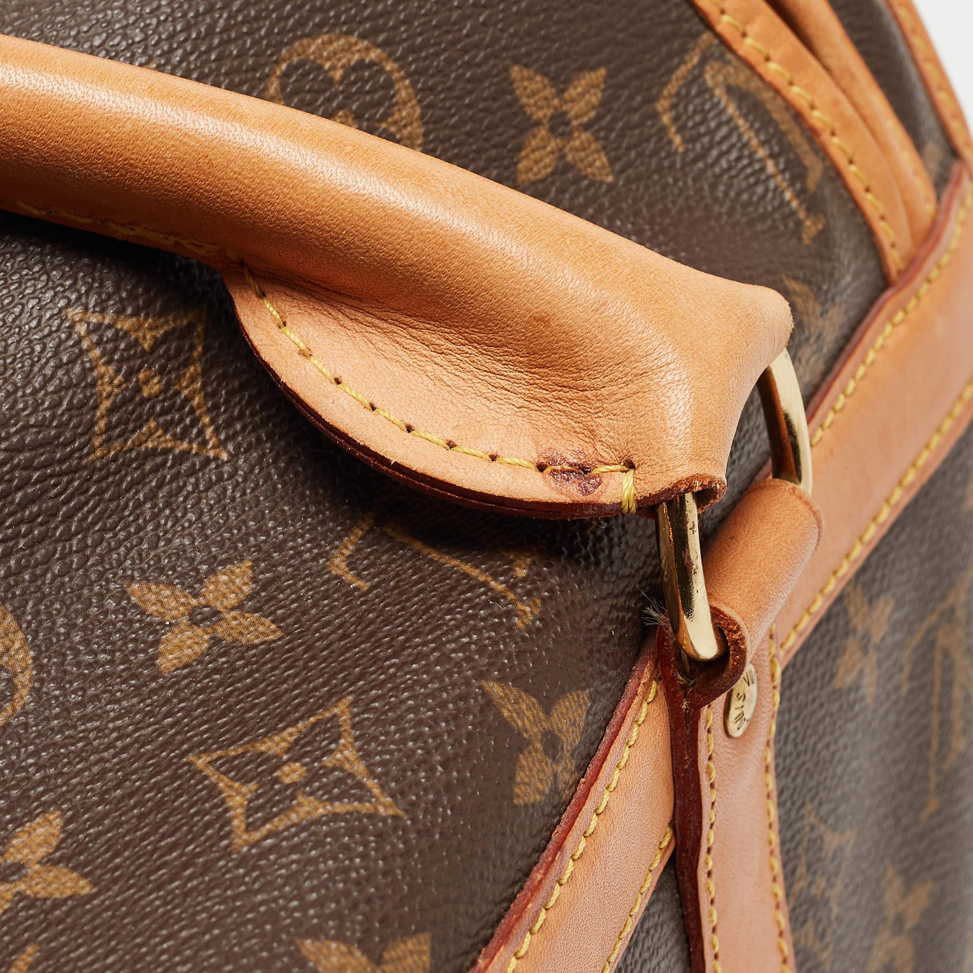 Louis Vuitton Monogram Canvas Dog Carrier 40 For Sale 4