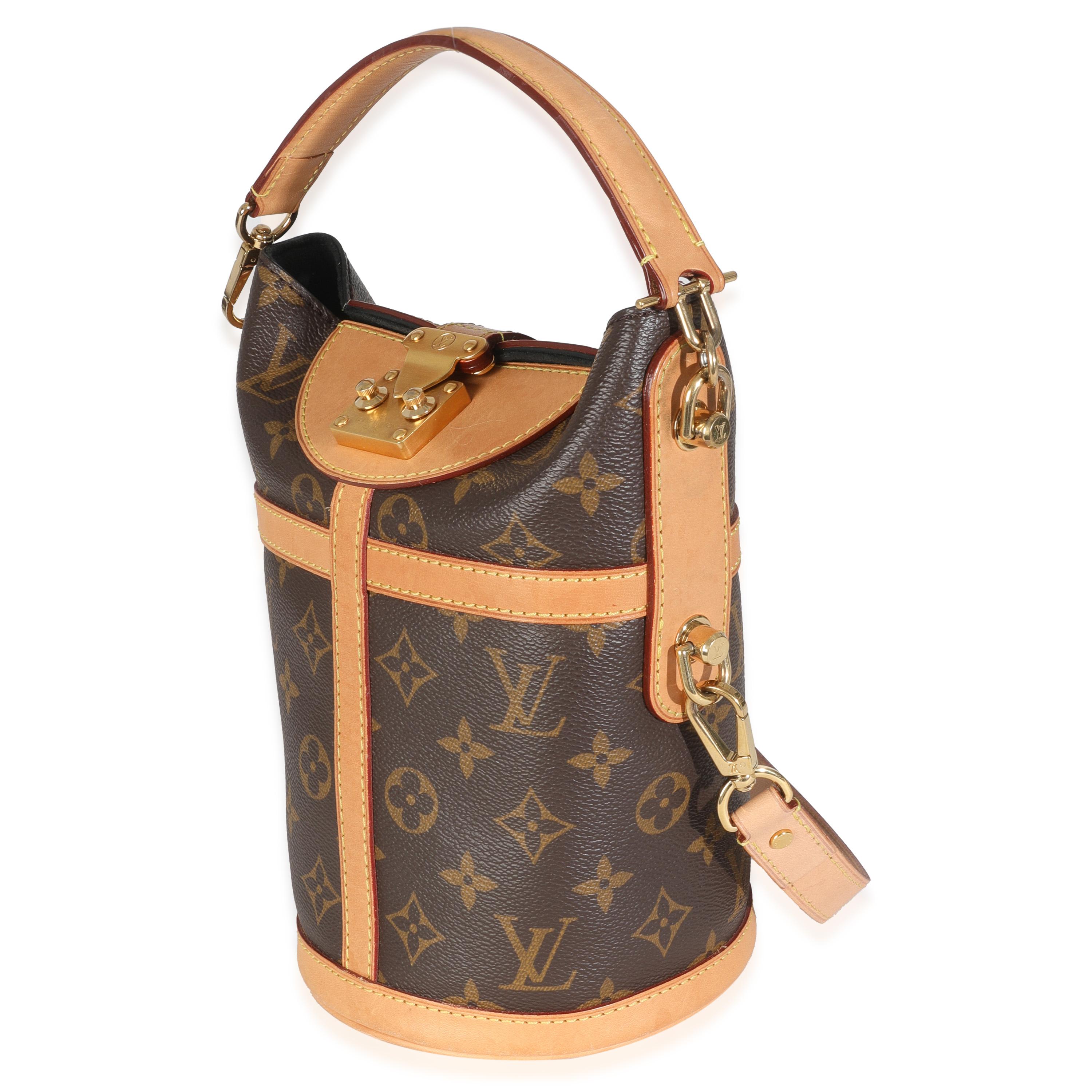 Women's or Men's Louis Vuitton Monogram Canvas Duffle Bag For Sale