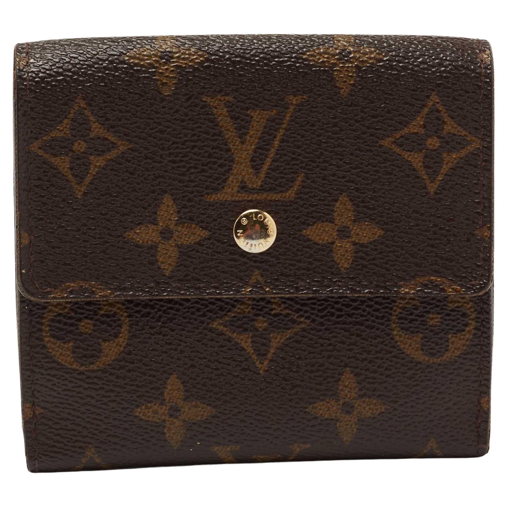 Louis Vuitton, Bags, Authentic Louis Vuitton Damier Portefeiulle Elise Bi Fold  Wallet