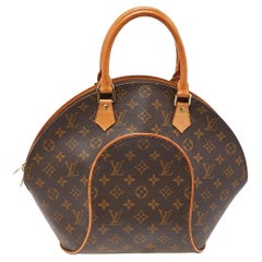 Louis Vuitton Discontinued Monogram Ellipse MM Shell Bowler Bag