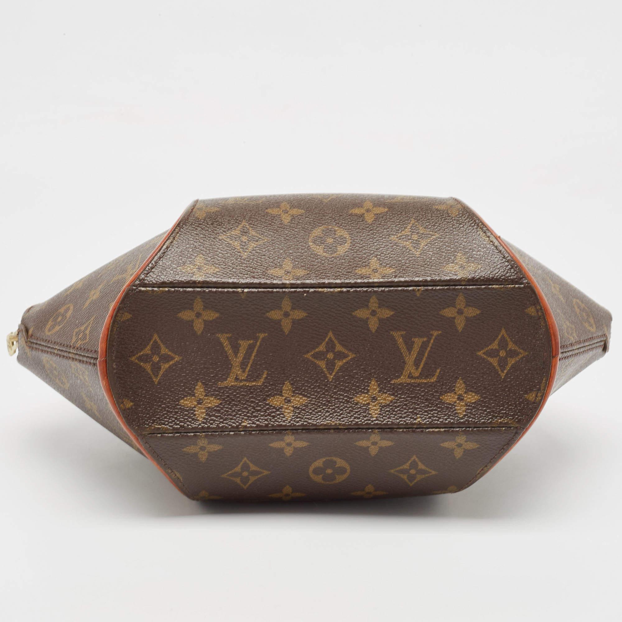 Louis Vuitton Monogrammierte Ellipsen PM Tasche aus Segeltuch im Angebot 1