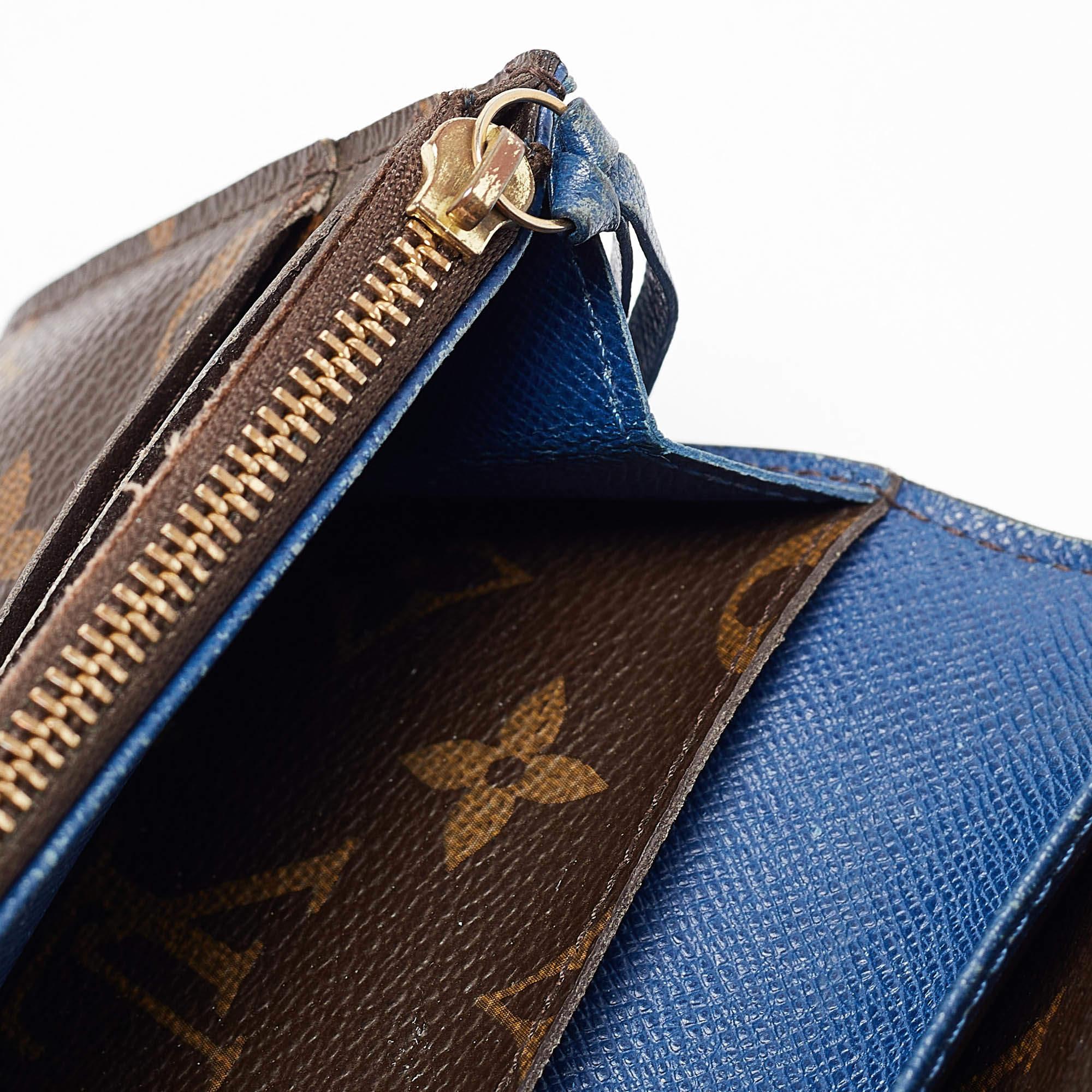 Louis Vuitton Monogram Canvas Emilie Geldbörse 1