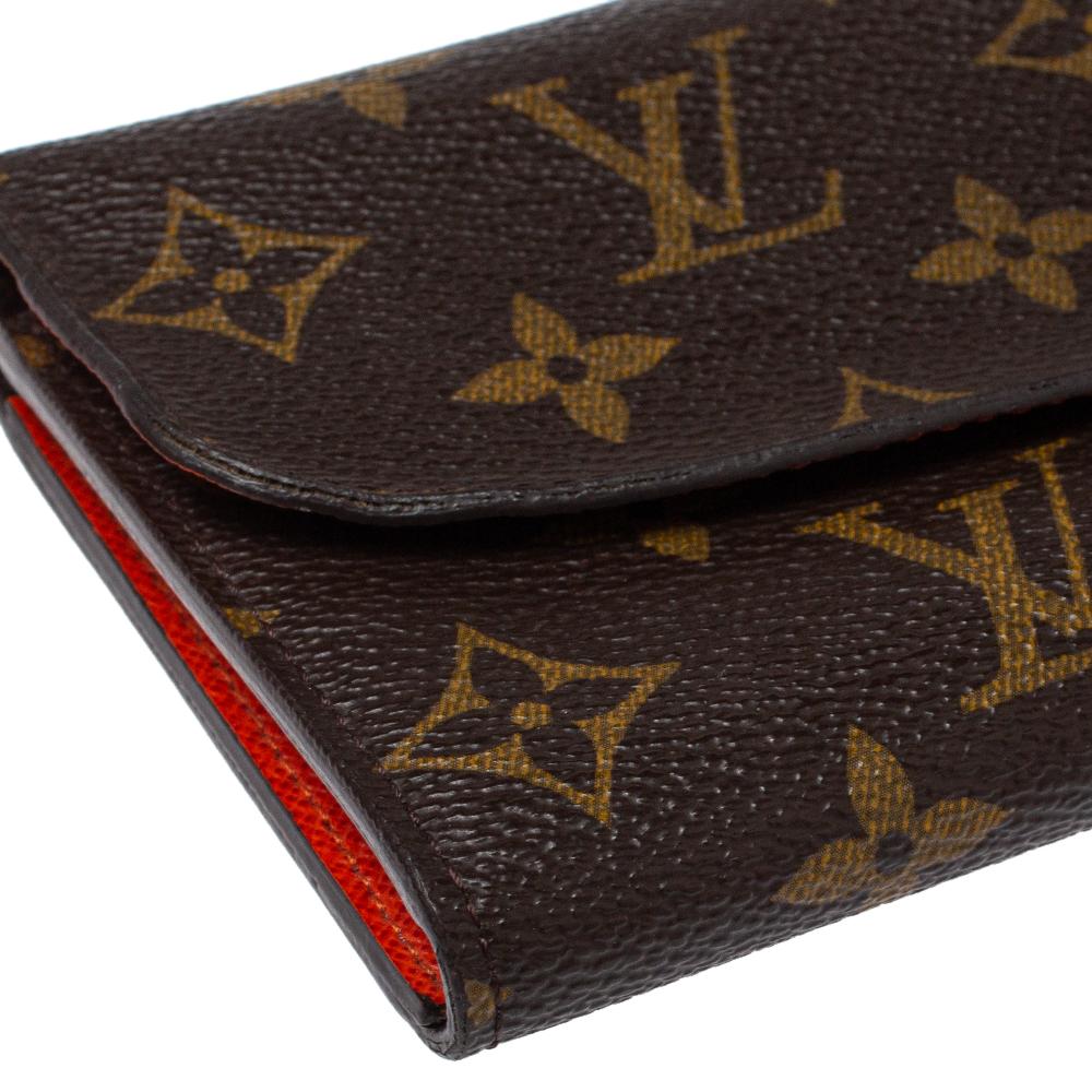 Louis Vuitton Monogram Canvas Emilie Wallet 1