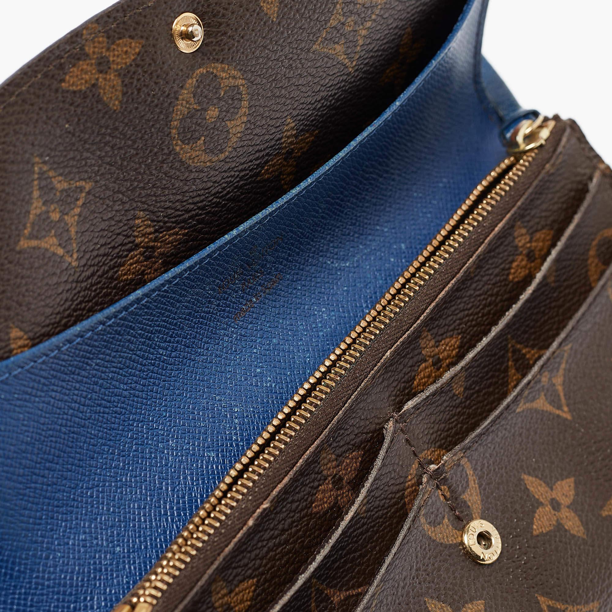 Louis Vuitton Monogram Canvas Emilie Geldbörse 2