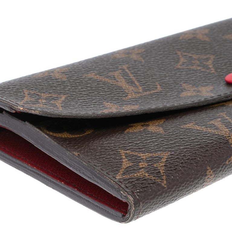 Louis Vuitton Monogram Canvas Emilie Wallet at 1stDibs