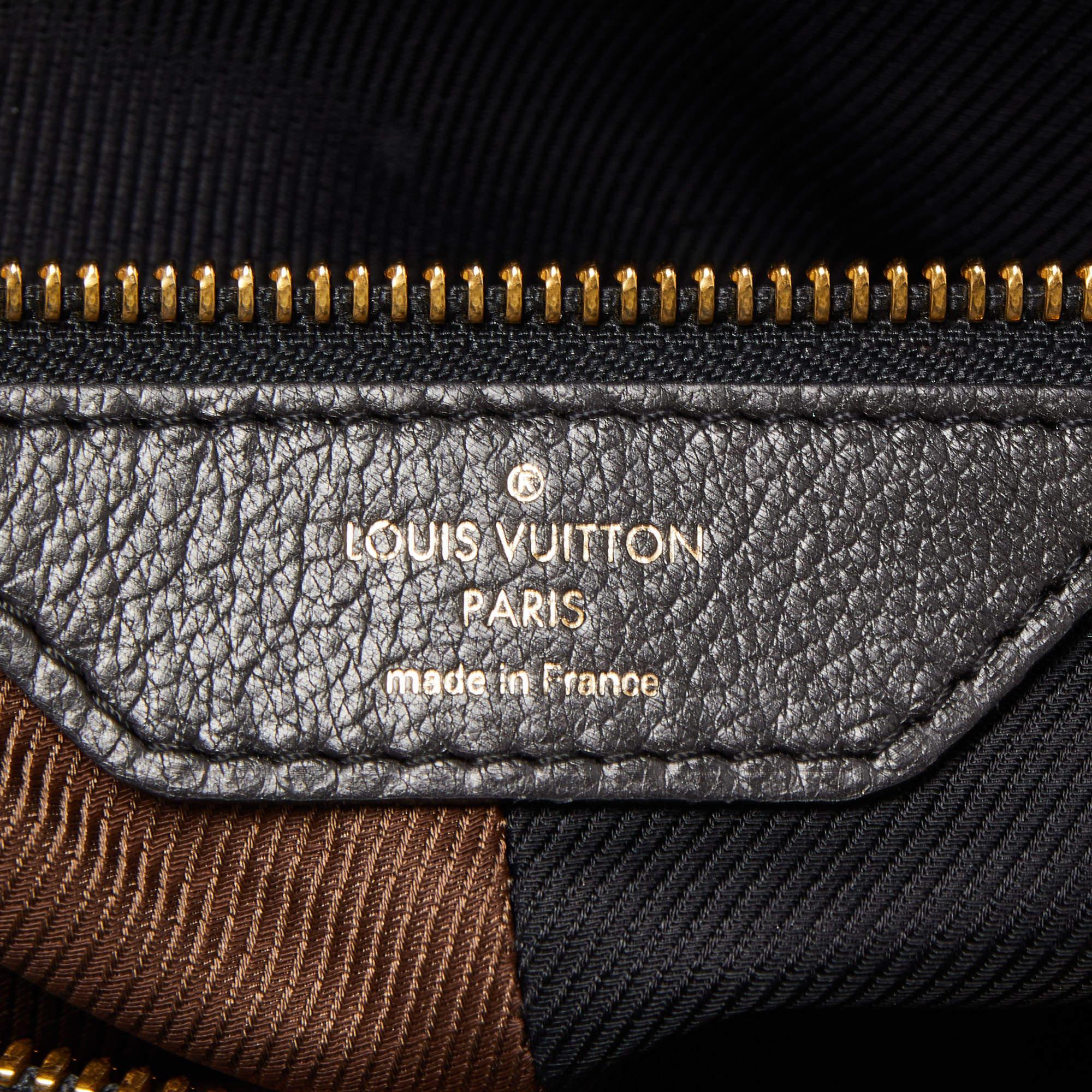 Louis Vuitton Monogram Canvas & Empreinte Leather Limited Edition Blocks Zipped  7