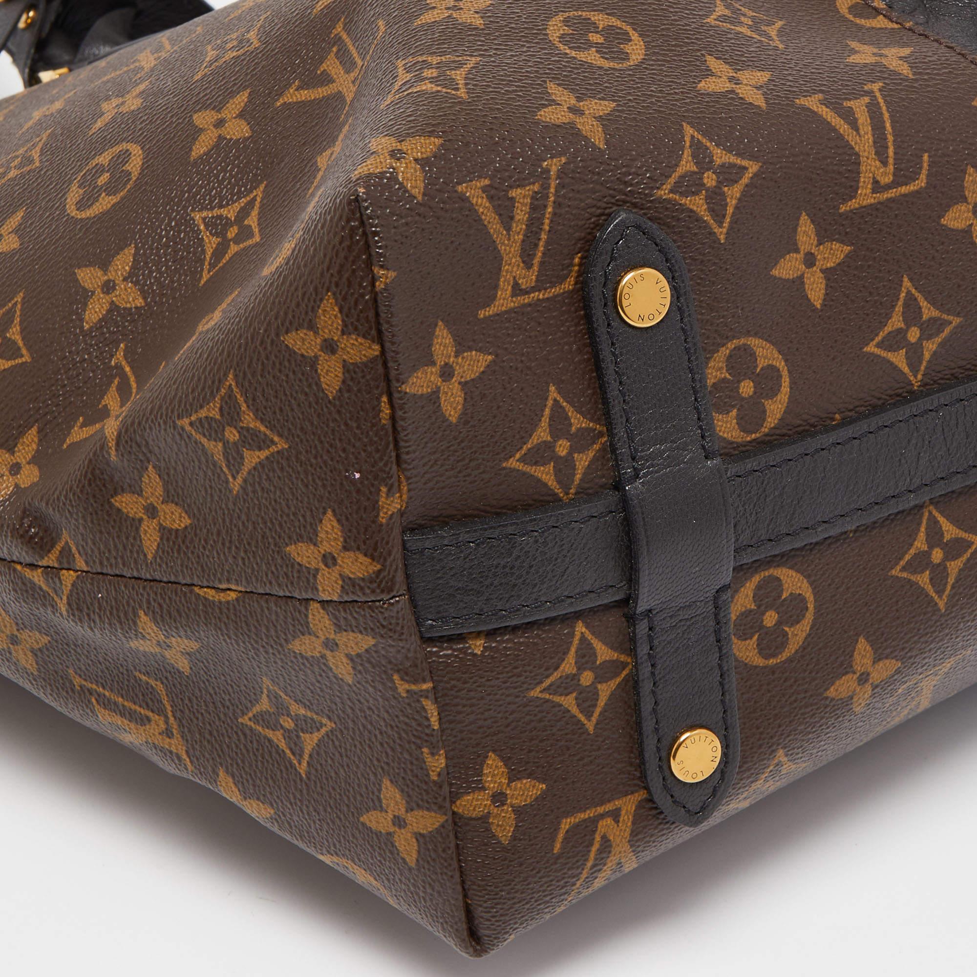 Louis Vuitton Monogram Canvas & Empreinte Leather Limited Edition Blocks Zipped  8