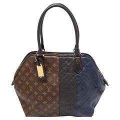 Louis Vuitton Monogram Canvas & Empreinte Leather Limited Edition Blocks Zipped 