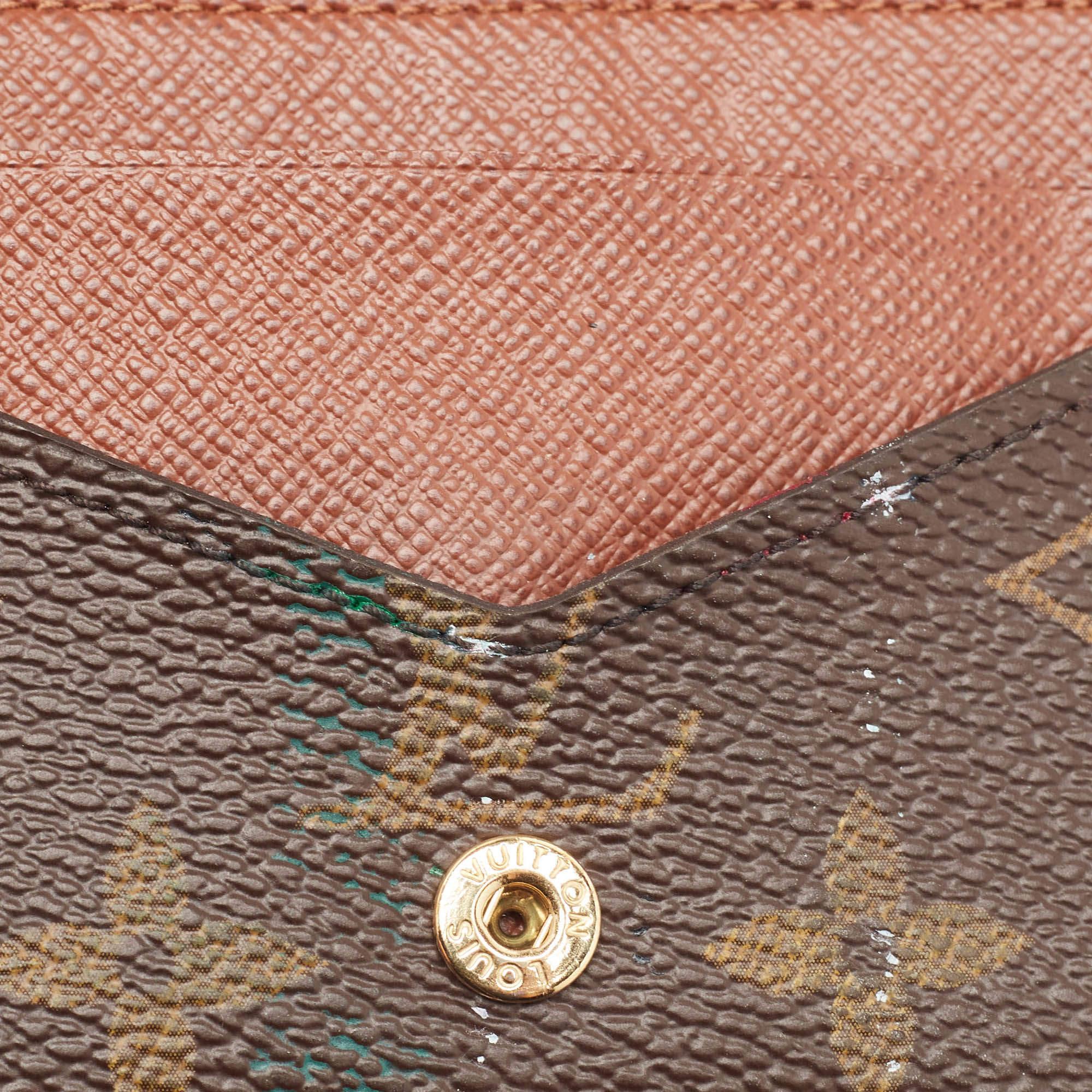 Carte de visite Louis Vuitton en toile Monogram en vente 1