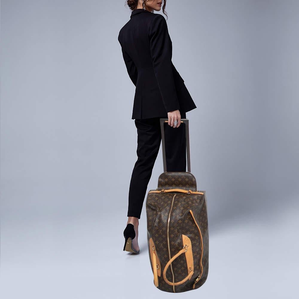 Black Louis Vuitton Monogram Canvas Eole 60 Luggage Bag