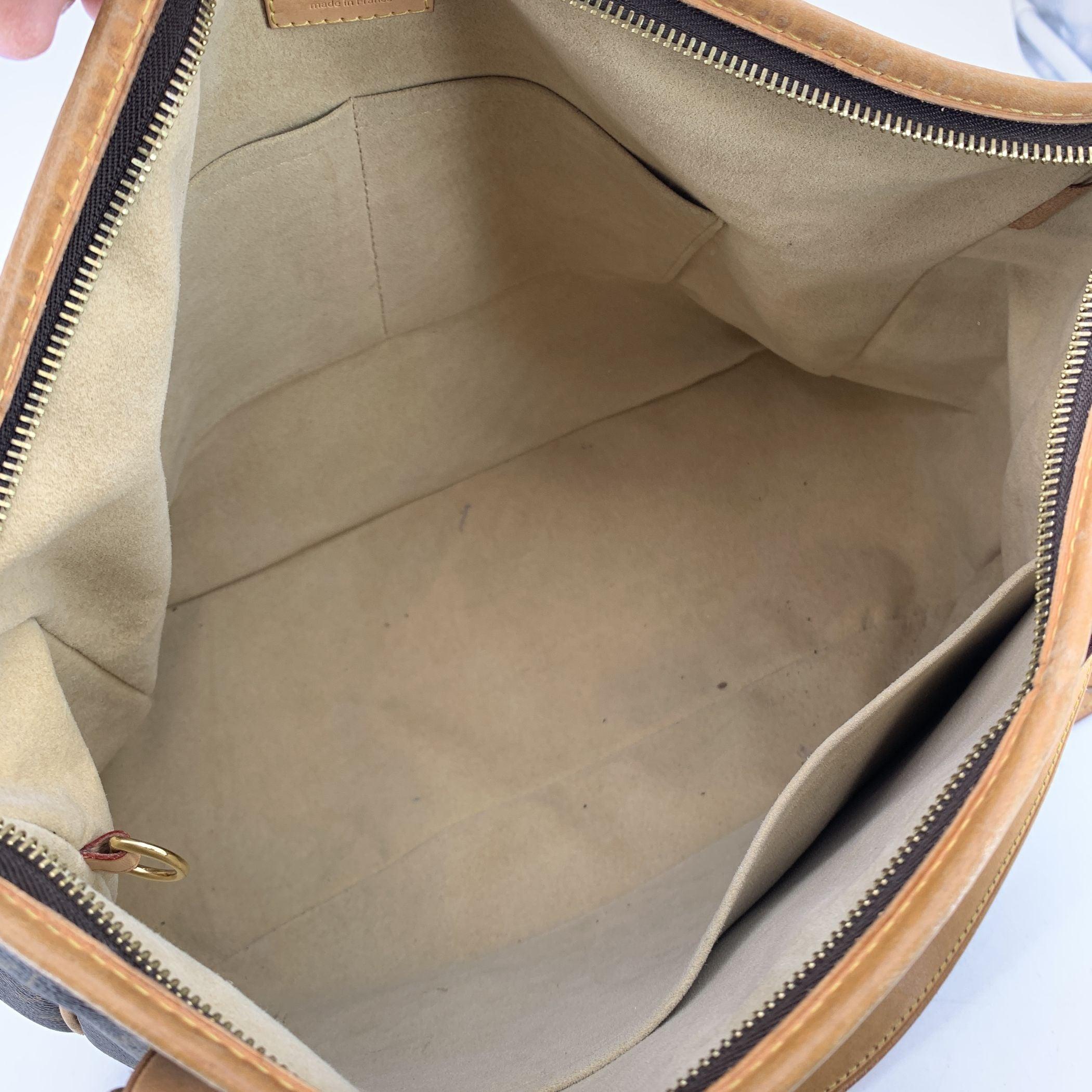 Louis Vuitton Monogram Canvas Estrela MM Tote Umhängetasche aus Segeltuch im Angebot 1