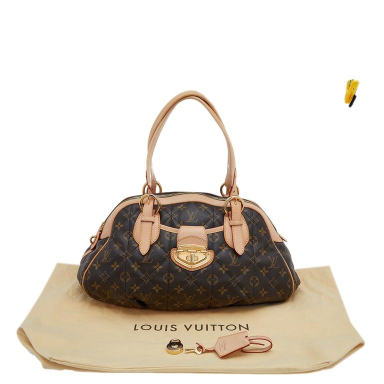 Louis Vuitton Damier Canvas Large Bowling Bag.  Luxury