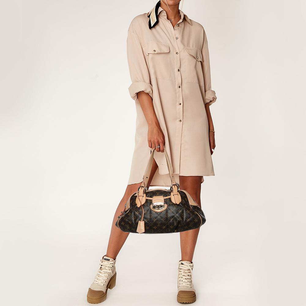 Black Louis Vuitton Monogram Canvas Etoile Bowling Bag