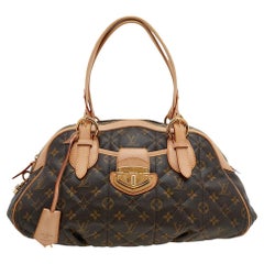 Used Louis Vuitton City Bag Pm Etoile Brw/Pvc/Brw