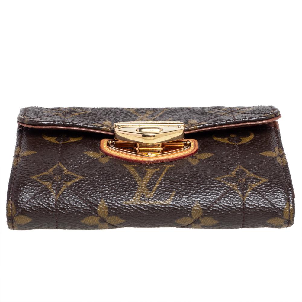 Women's Louis Vuitton Monogram Canvas Etoile Compact Wallet