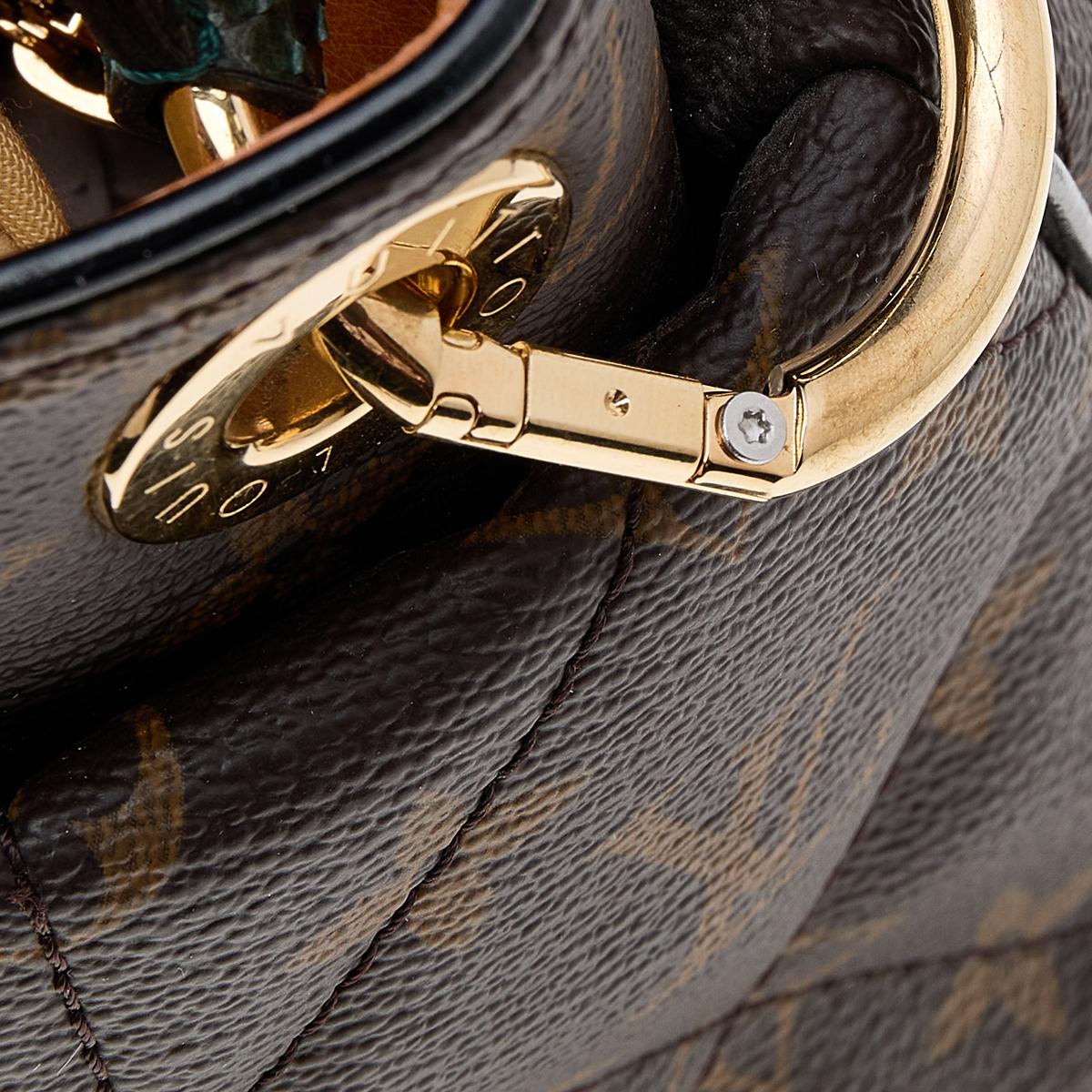 Louis Vuitton Monogramm Etoile Exotique MM Tasche aus Segeltuch 4