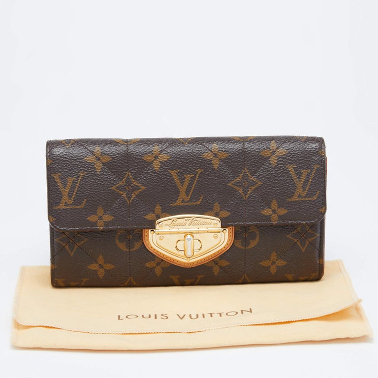 Pre-Owned Louis Vuitton Limited Edition Monogram Etoile Sarah Wallet