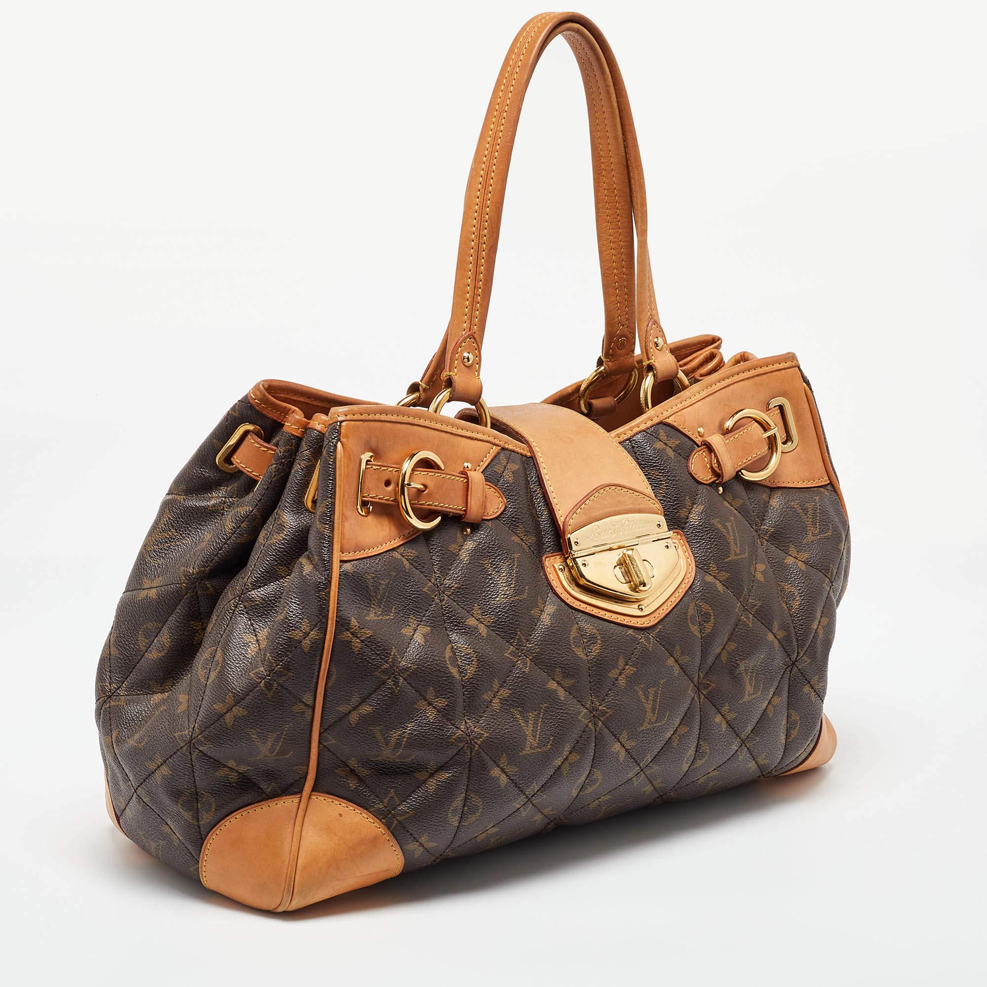 Etoile Shoppertasche aus Segeltuch mit Monogramm von Louis Vuitton (Braun)