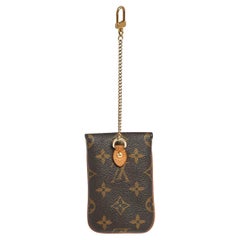 Louis Vuitton LV Bronze Vernis Cell Phone Case Cigarette Pouch - Ruby Lane