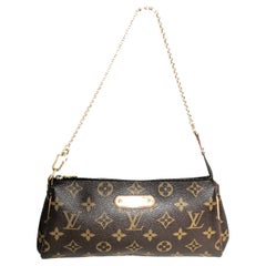 Louis Vuitton Monogram Canvas Eva Clutch with Strap