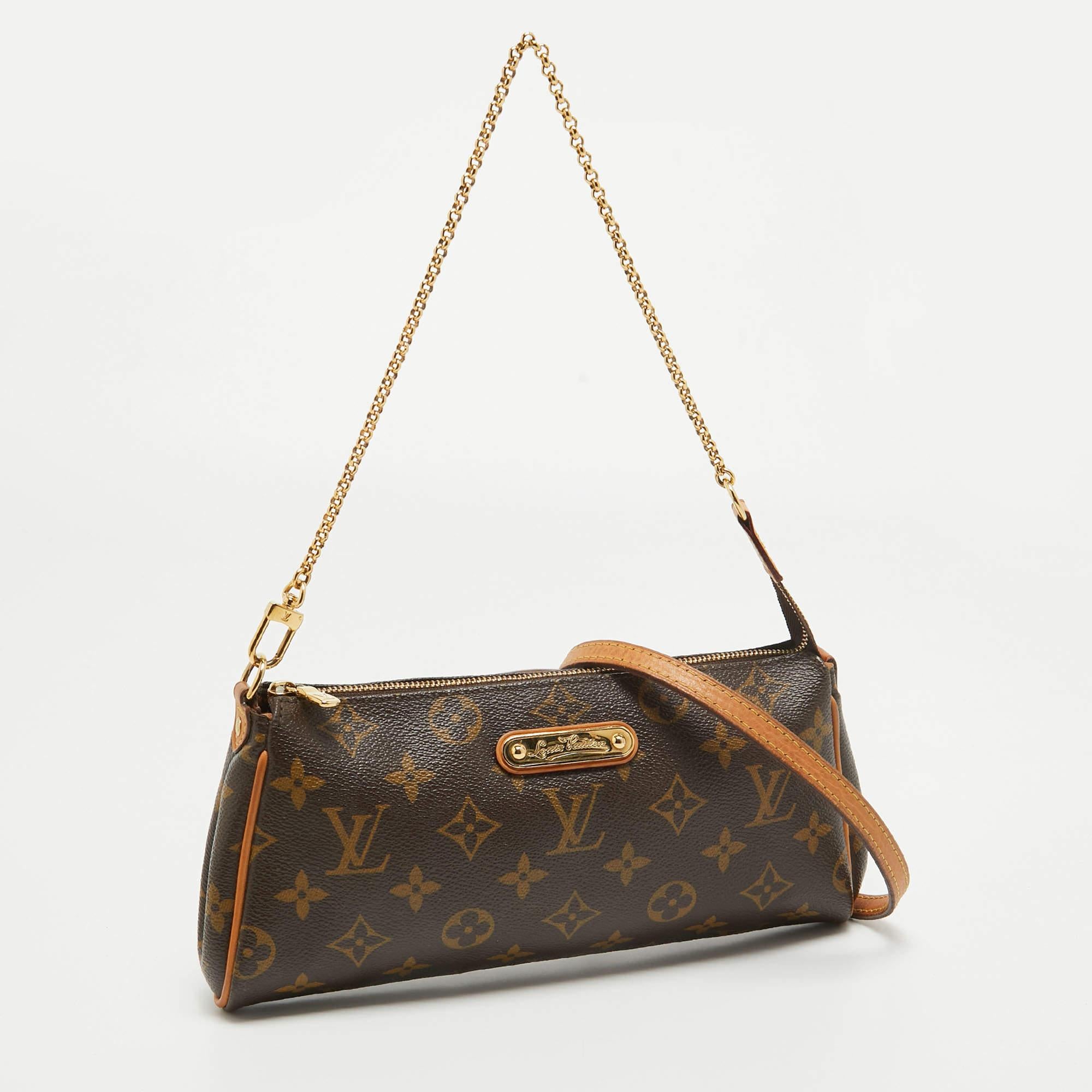 Louis Vuitton Monogram Canvas Eva Pochette 10