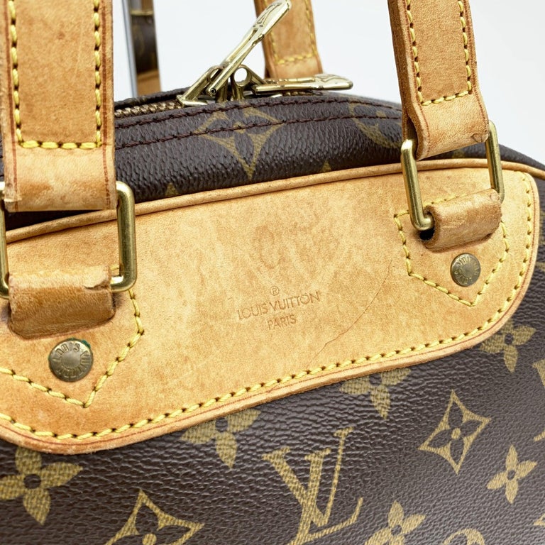 Auth Louis Vuitton Monogram Sac Excursion M41450 Hand bag