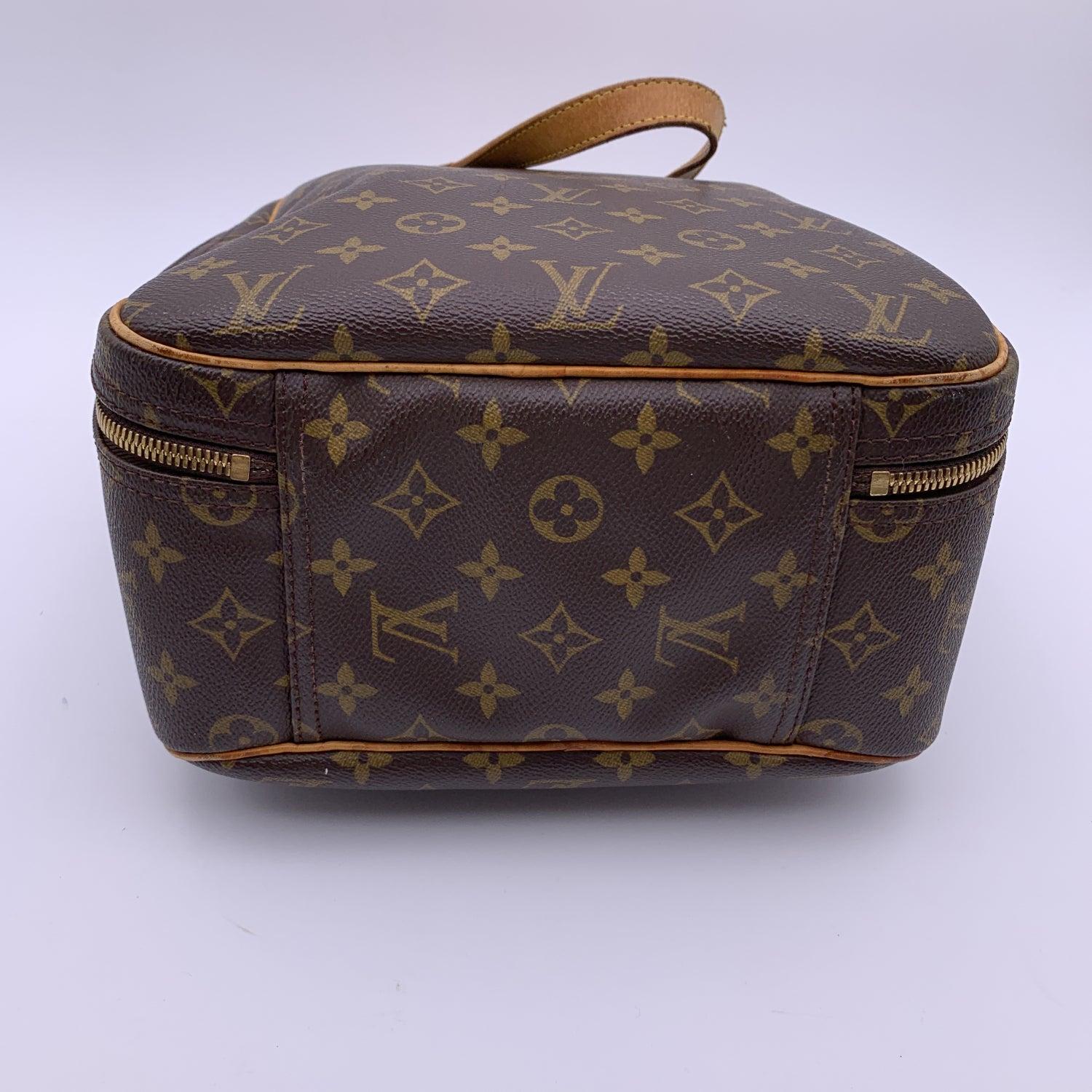 Louis Vuitton Monogram Canvas Excursion M41450 Shoe Travel Bag For Sale 4