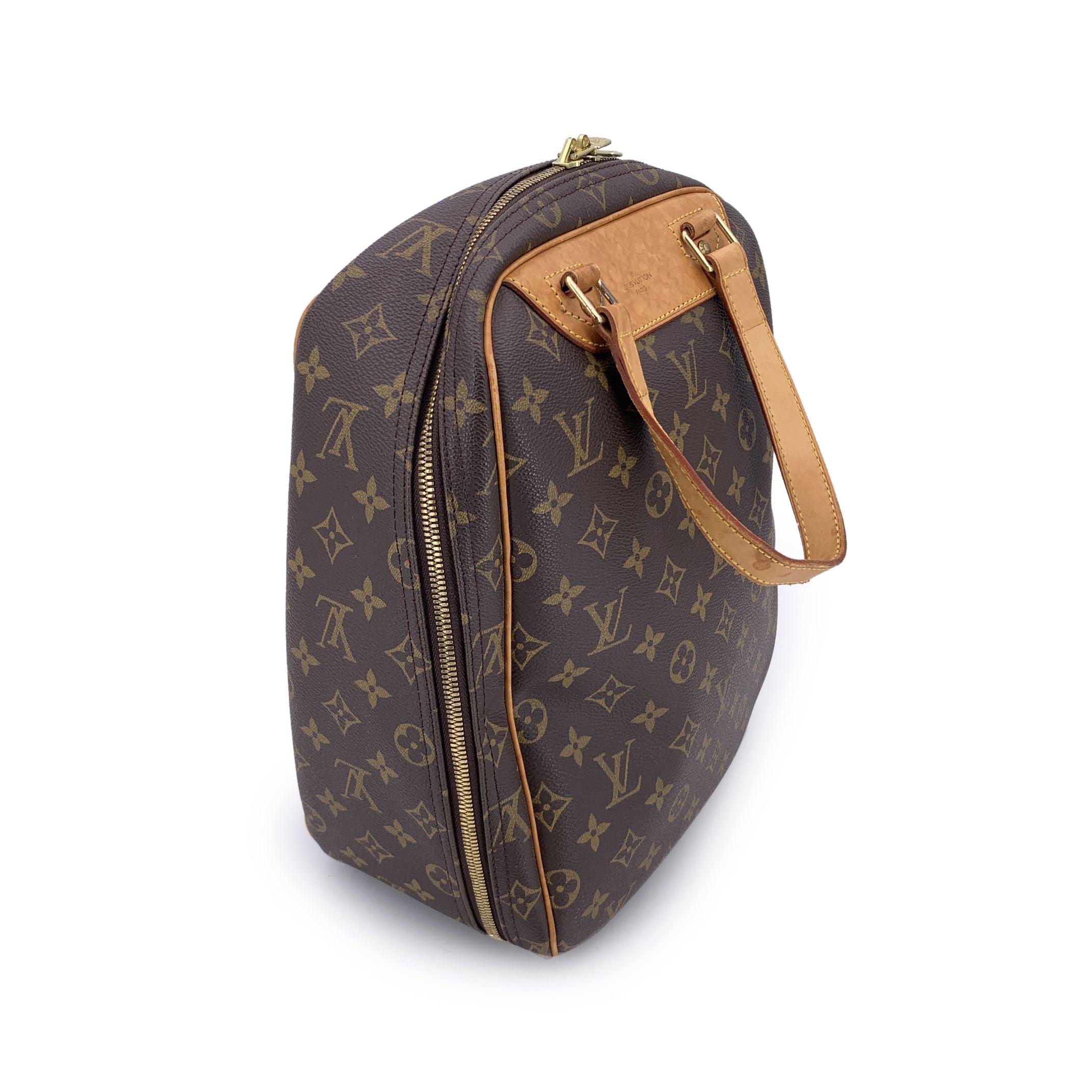 Noir Louis Vuitton - Sac de voyage d'extrémité en toile monogrammée M41450 en vente