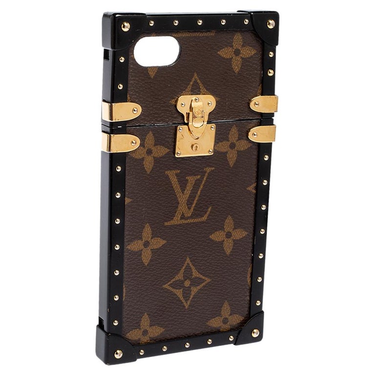 Louis Vuitton Eye Trunk Case for iPhone 13 Pro - Luxury Phone Case Shop