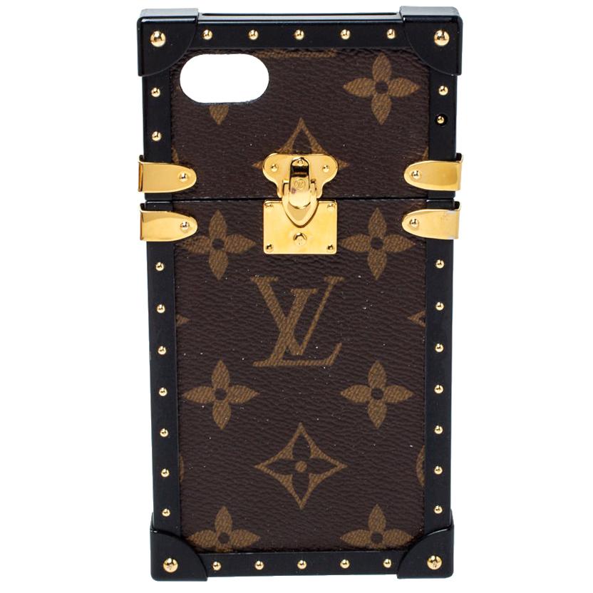eventyr Ellers podning Louis Vuitton Monogram Canvas Eye Trunk iPhone 7 Case For Sale at 1stDibs | louis  vuitton iphone 7 case, iphone trunk case louis vuitton, lv iphone 7 case