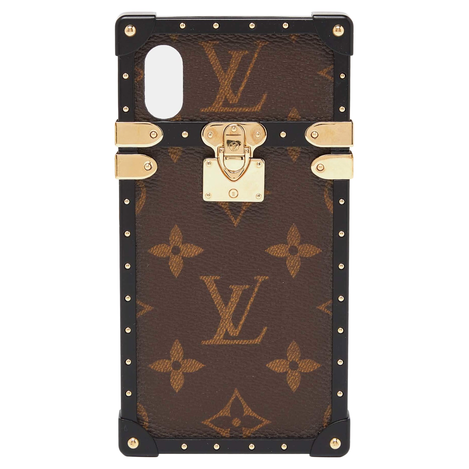 Louis Vuitton Monogram Canvas Eye Trunk iPhone X Case