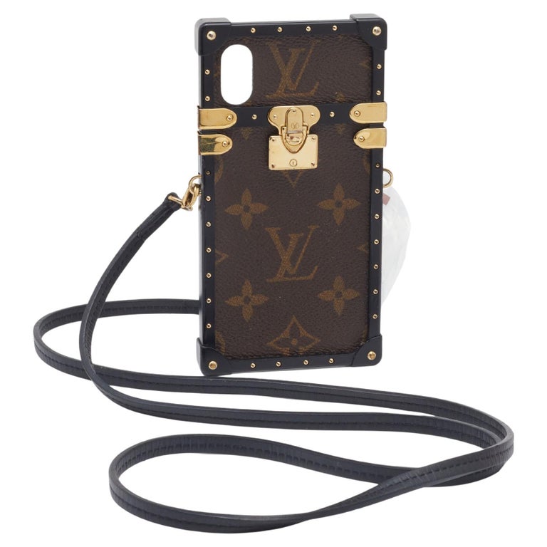 Louis Vuitton Monogram Canvas Eye Trunk iPhone X Case For Sale at 1stDibs | fake louis vuitton phone case, iphone x lv cover, vuitton phone case trunk