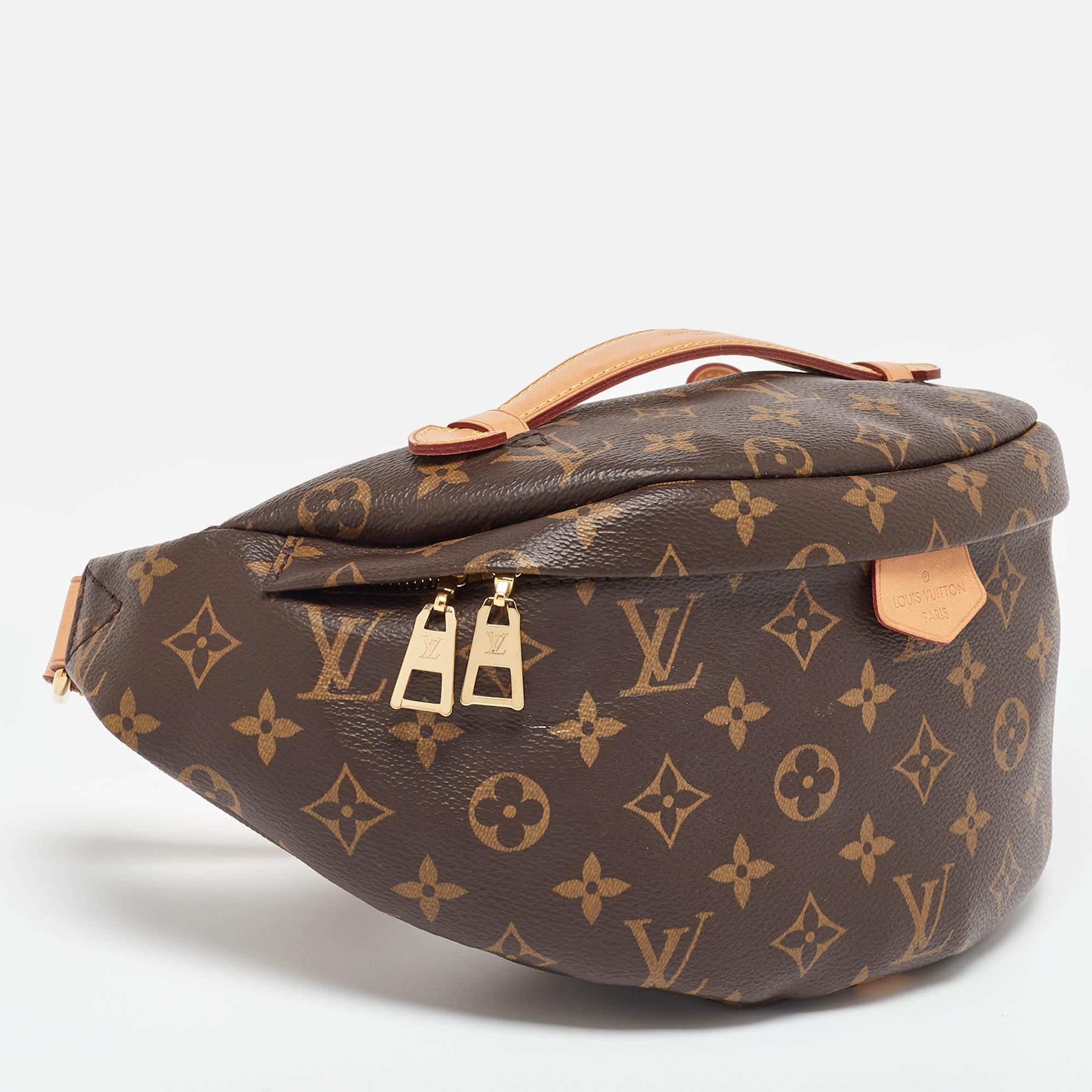 Brown Louis Vuitton Monogram Canvas Fanny Pack Bumbag