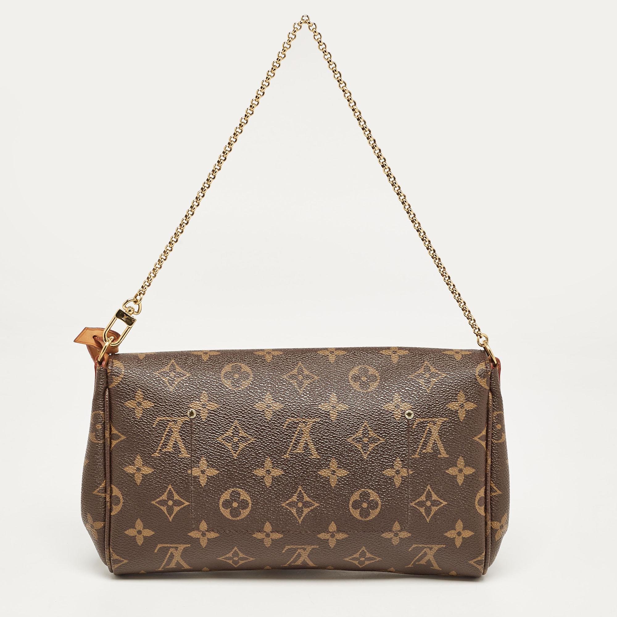 Crafted from quality materials, your wardrobe is missing out on this beautifully made designer bag by Louis Vuitton. Look your fashionable best in any outfit with this stylish bag that promises to elevate your ensemble.

Includes: Original Dustbag,