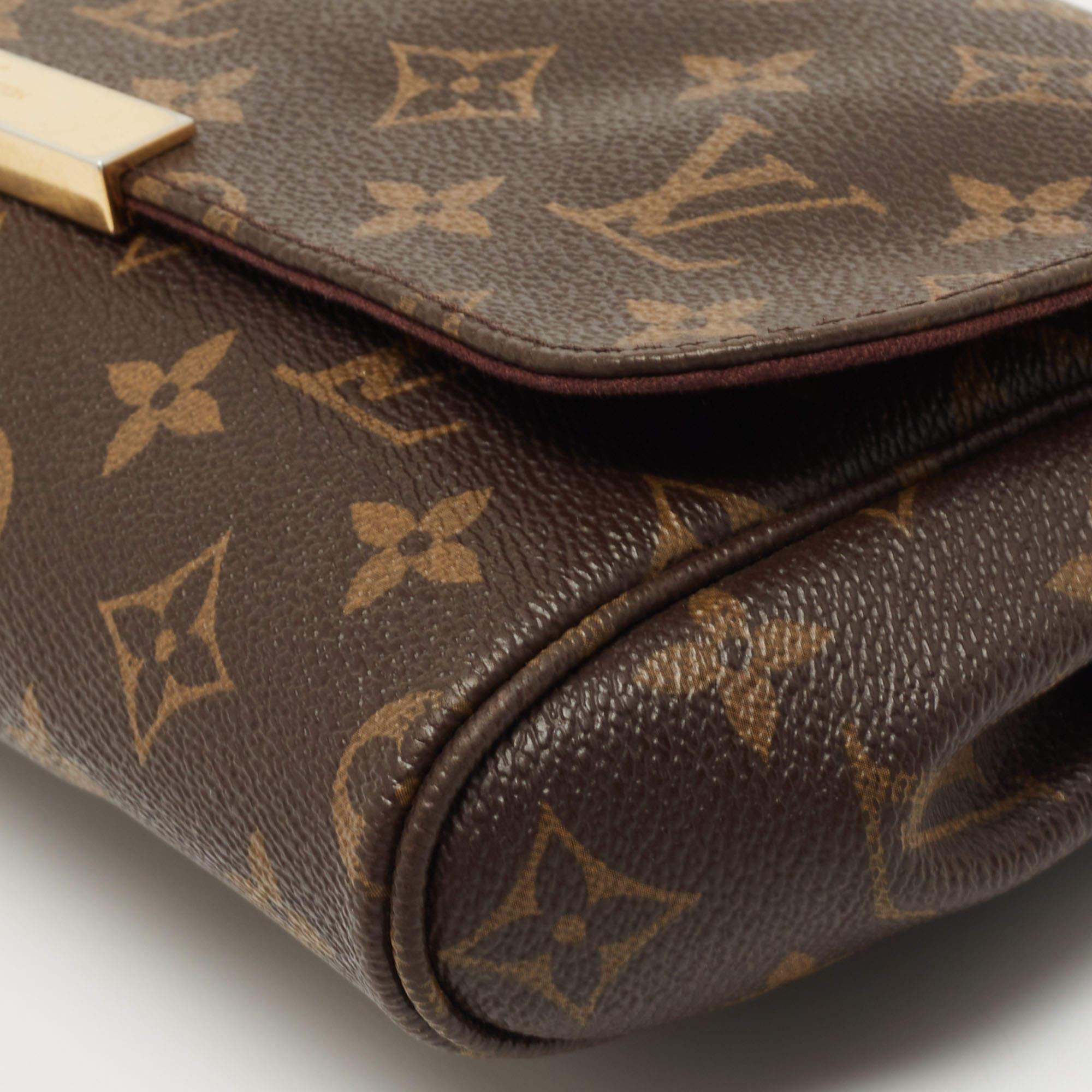 Louis Vuitton Monogram Canvas Favorite MM Bag In Good Condition In Dubai, Al Qouz 2