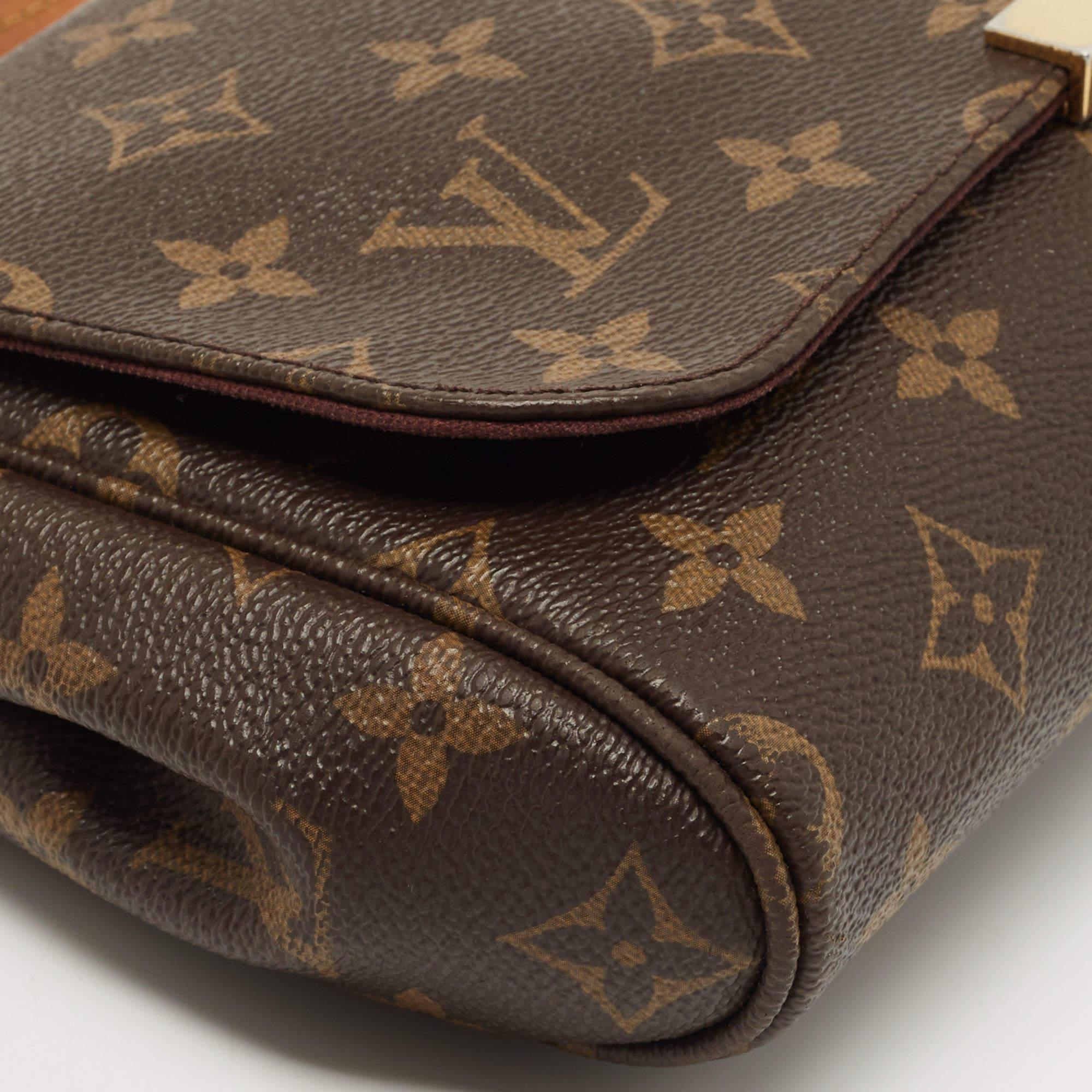 Women's Louis Vuitton Monogram Canvas Favorite MM Bag