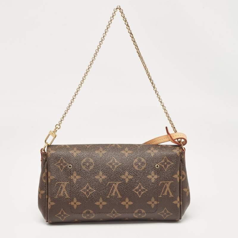 Louis Vuitton Monogram Canvas Favorite PM Bag In Good Condition For Sale In Dubai, Al Qouz 2