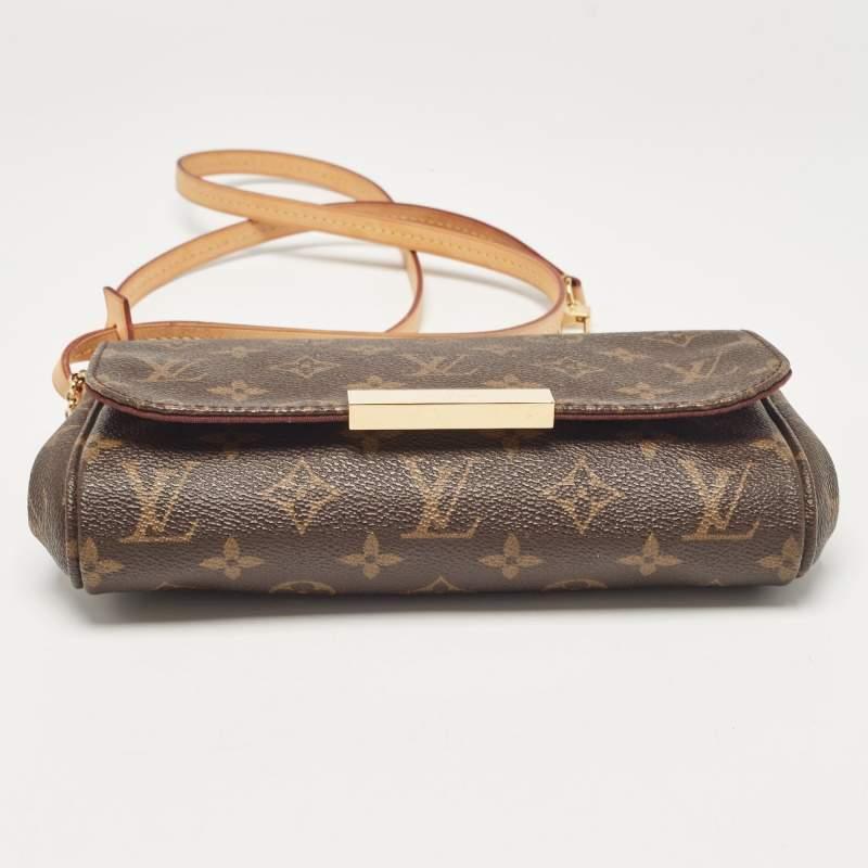 Louis Vuitton Monogram Canvas Favorite PM Bag For Sale 3