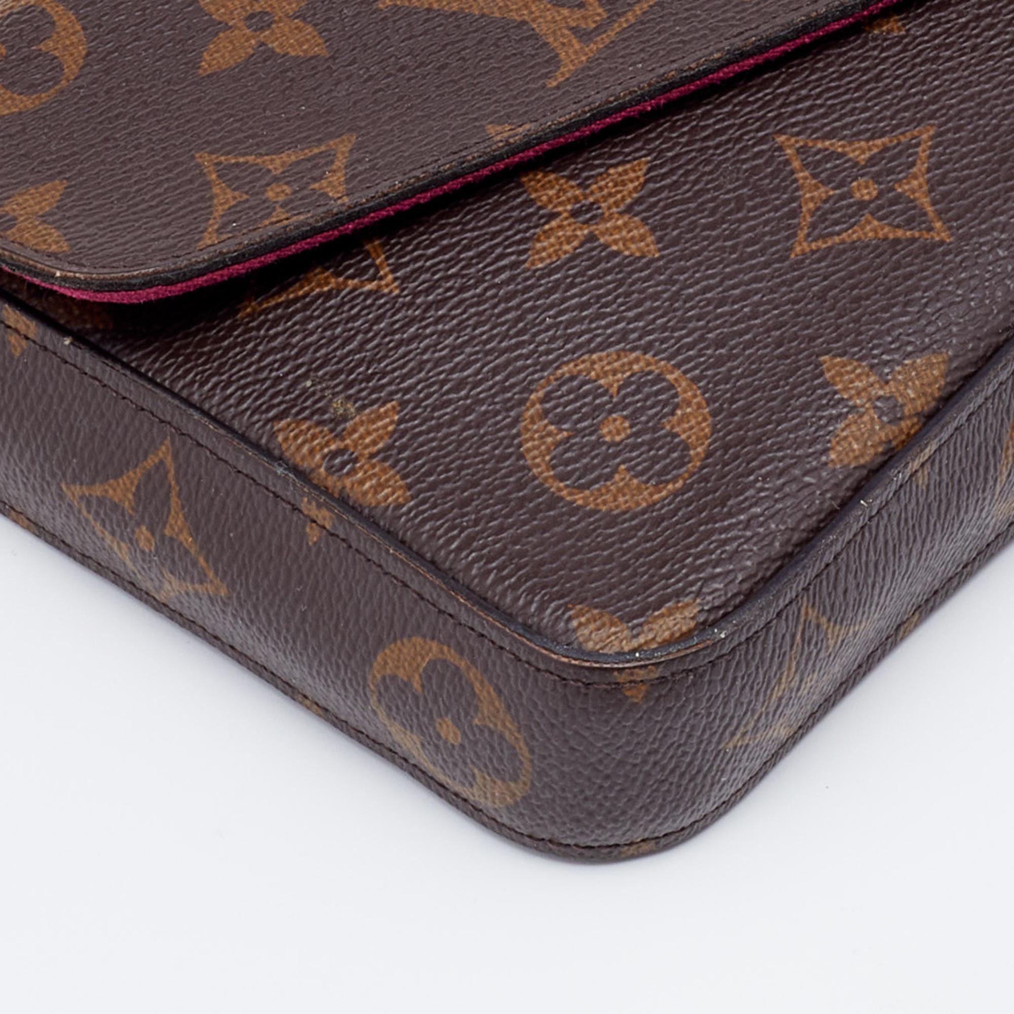 Louis Vuitton Monogram Canvas Felicie Pochette Bag 2