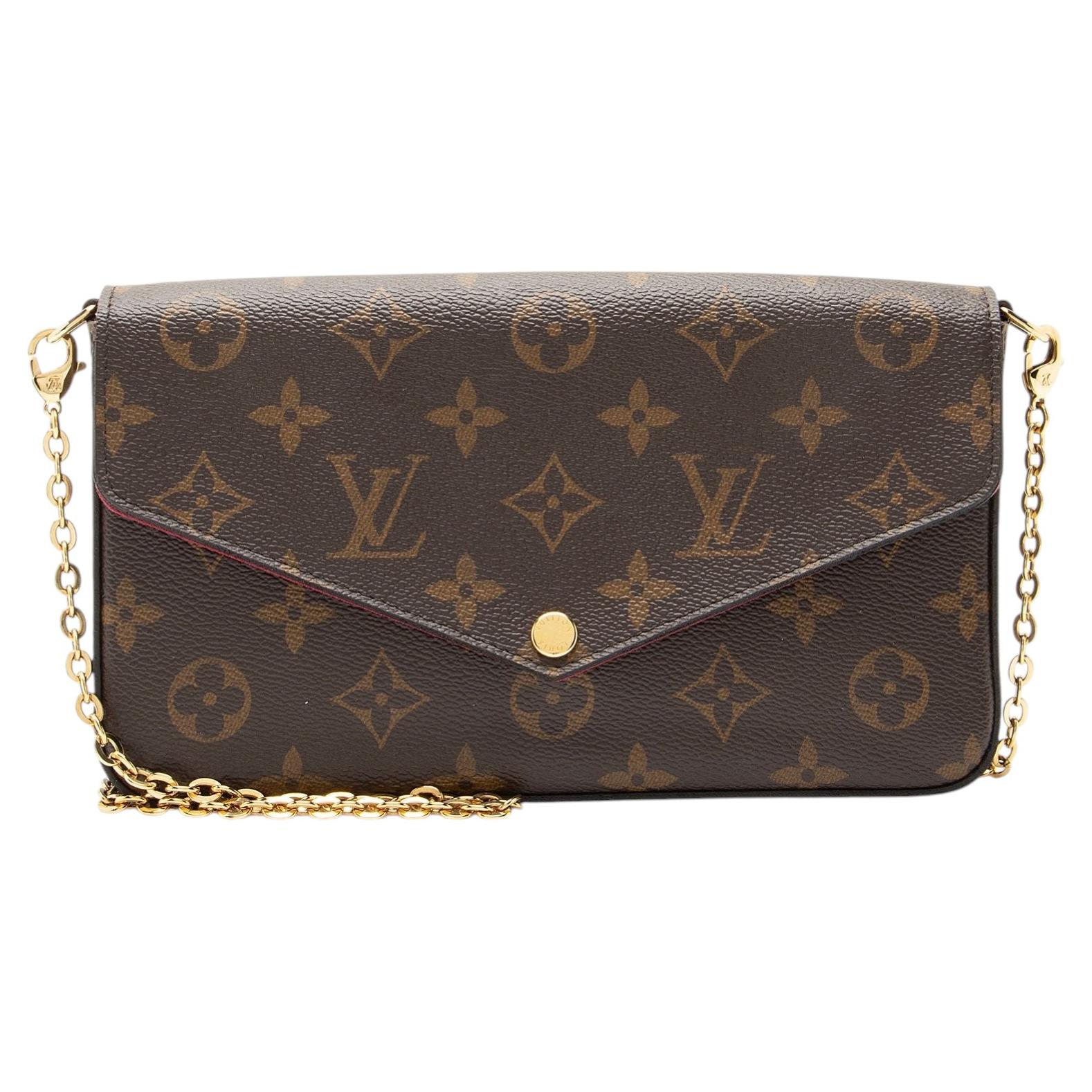 Louis Vuitton Monogram Canvas Felicie Pochette For Sale