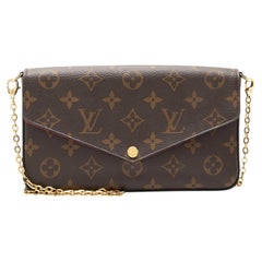 Pochette Felicie de lona Monogram de Louis Vuitton