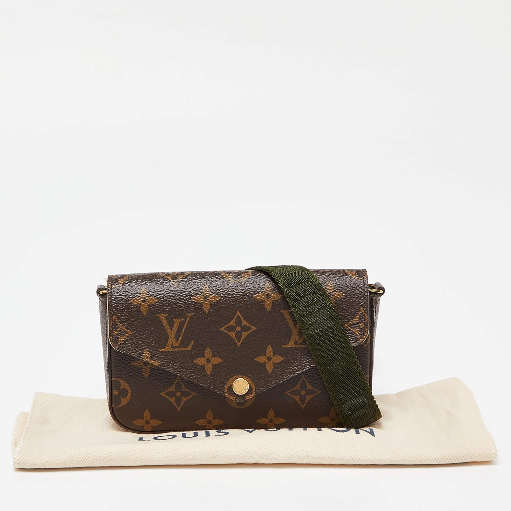 Louis Vuitton Monogram Canvas Félicie Strap & Go Pochette 4