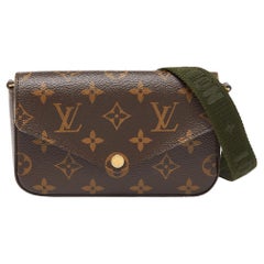 Used Louis Vuitton Monogram Canvas Félicie Strap & Go Pochette