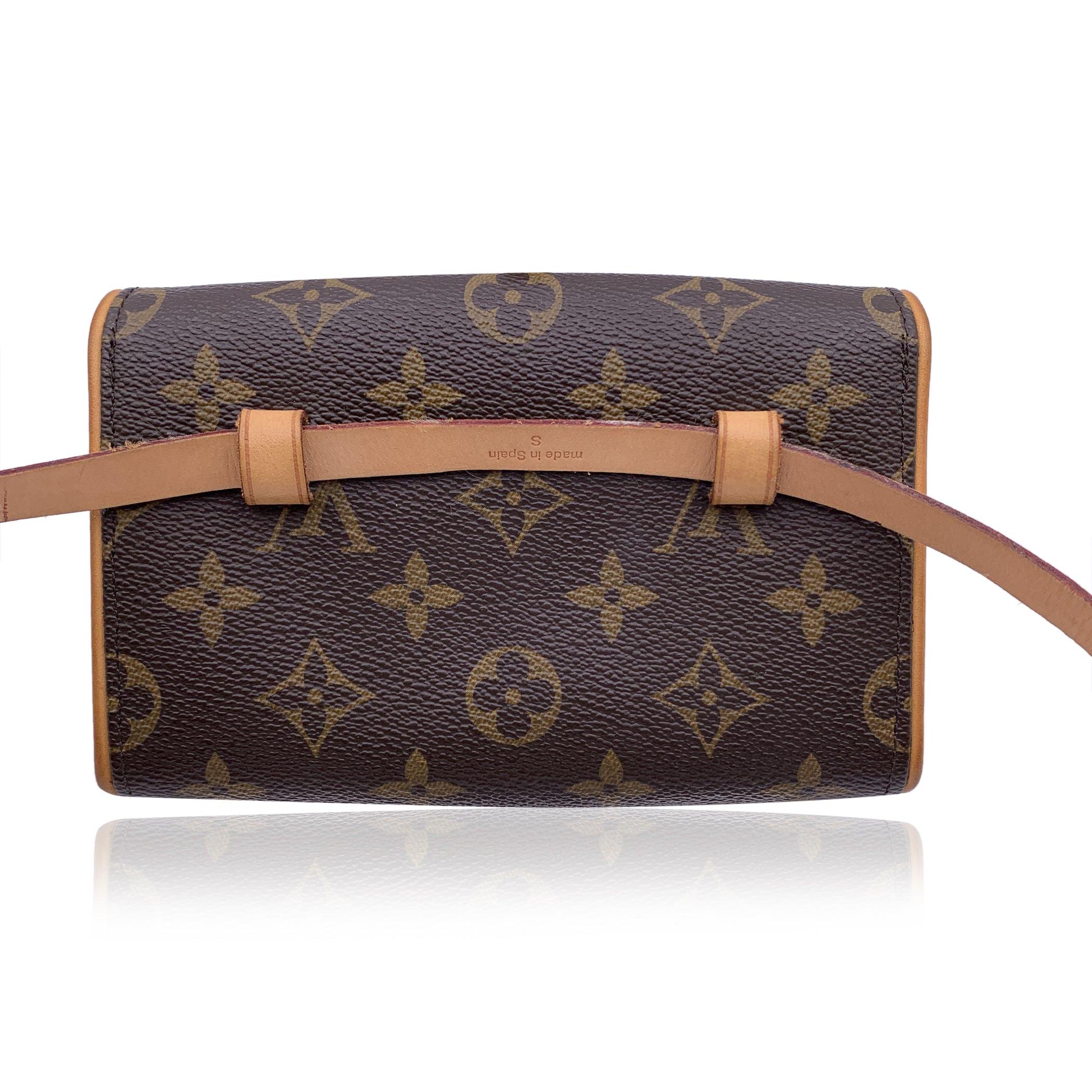 Women's or Men's Louis Vuitton Monogram Canvas Florentine Belt Bag Waist Purse