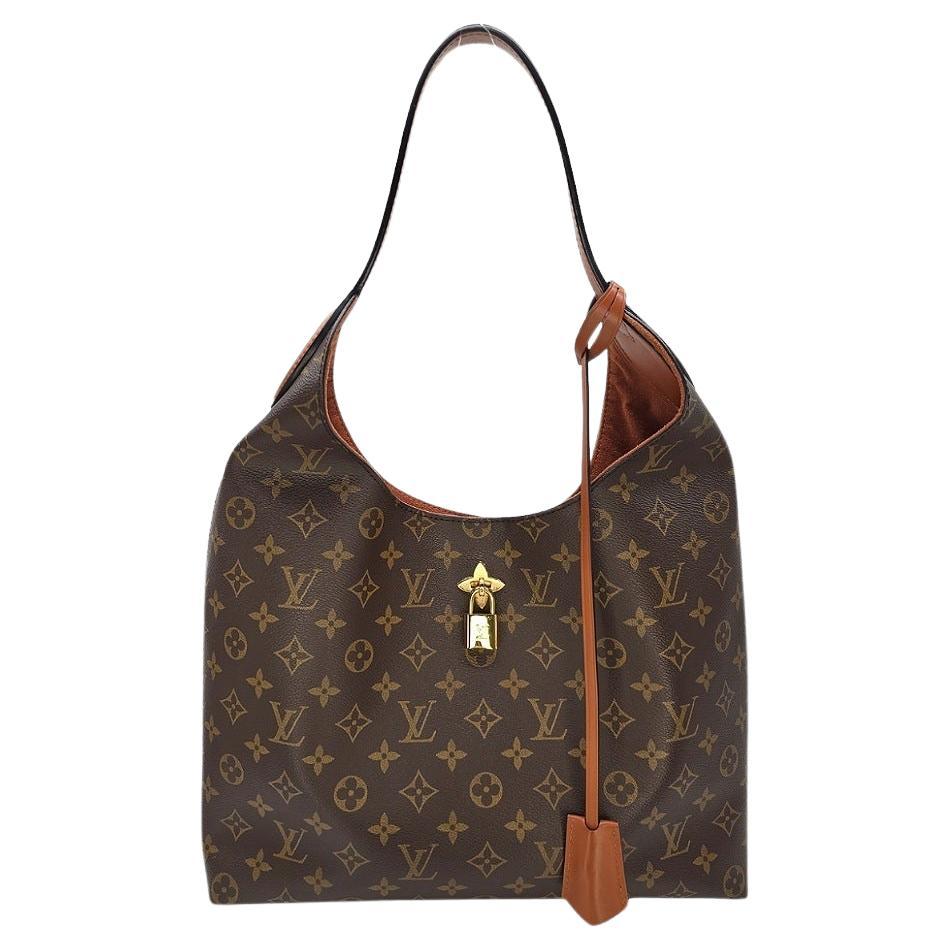 Louis Vuitton Monogram Canvas Flower Hobo Handbag